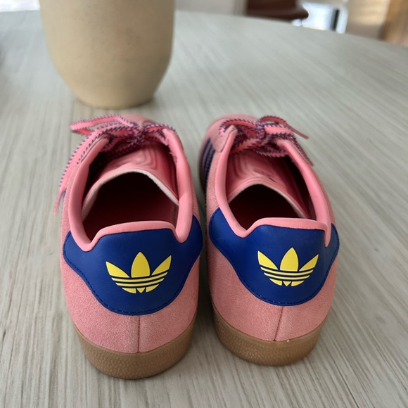 Adidas Pink and Blue Casual Sneakers - Picture 4 of 5